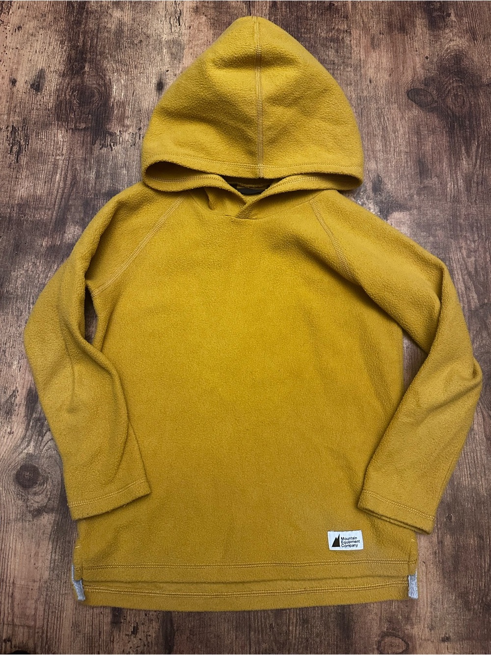 MEC Kids Mustard Yellow and Fleece Long Sleeve Hoodie - 5